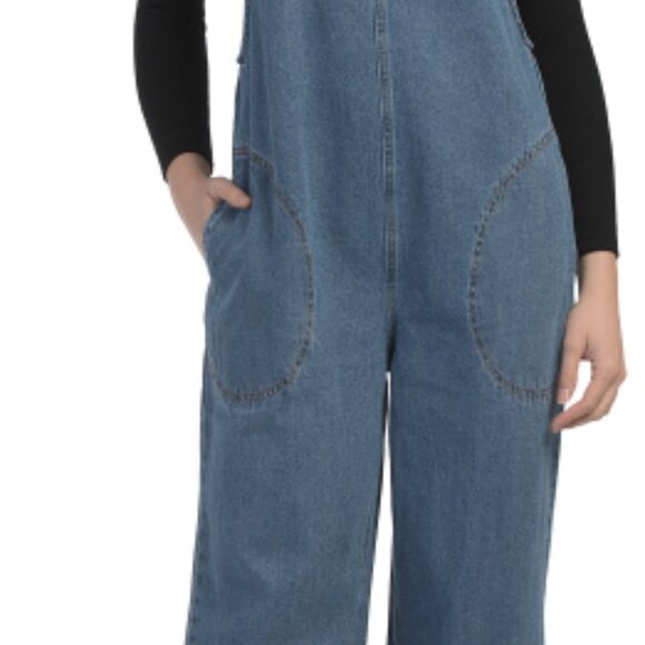 NEW SUNDAY EDITION Denim Oversized Jumpsuit in denim for women 1125 2t7 - Picture 3 of 4